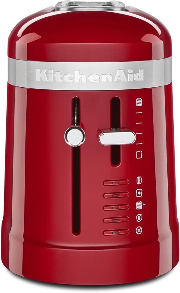 KitchenAid 4-Slice Toaster with Manual High-Lift Lever - KMT4115, Contour  Silver