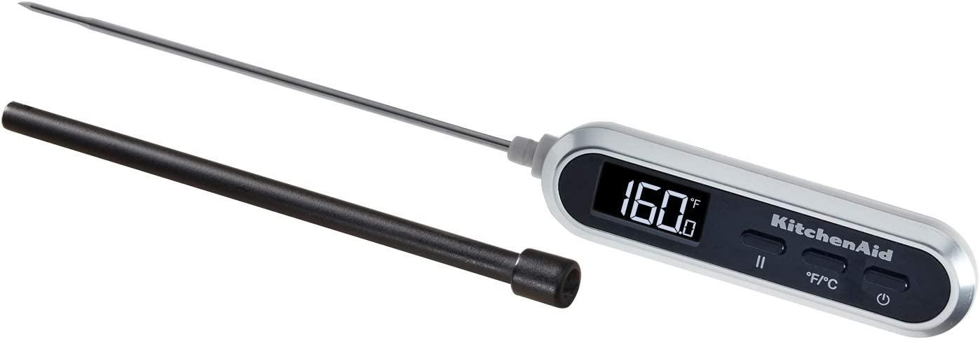 KitchenAid Curved Candy & Deep Fry Thermometer, Black