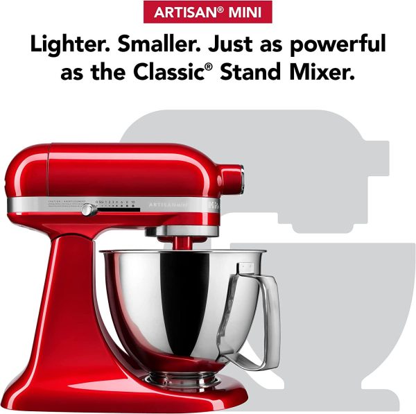 KitchenAid 3.5qt. Mini Artisan Stand Mixer with Flex Edge Beater