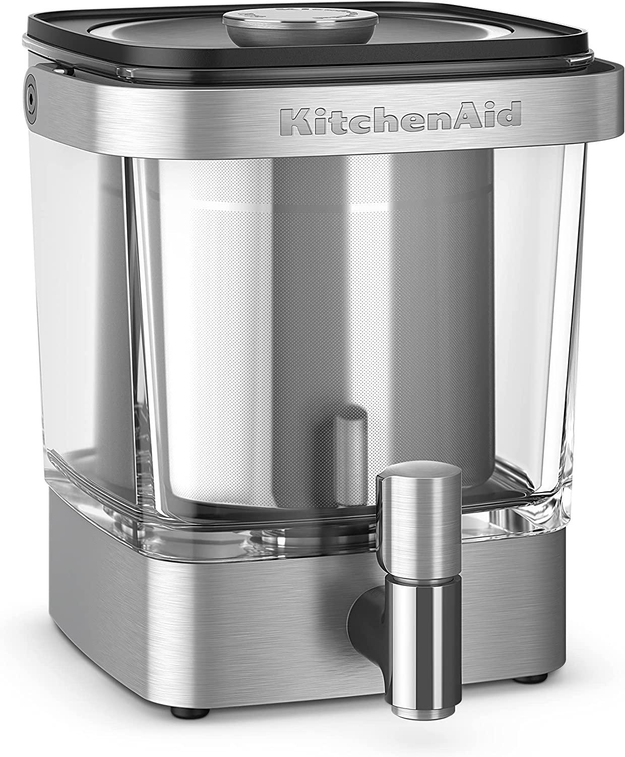 KitchenAid Metal Semi-Automatic Espresso Machine,Red/Black,USA Fast Free  Ship